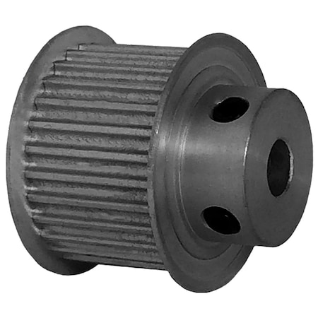 B&B Manufacturing 28-3P15-6FA3, Timing Pulley, Aluminum, Clear Anodized, 28-3P15-6FA3